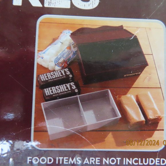 Hershey's Chocolate S'Mores Caddy Carry Case Camping Storage Tackle Box GLOW IN - Picture 8 of 10